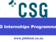 CSG Internships Programme