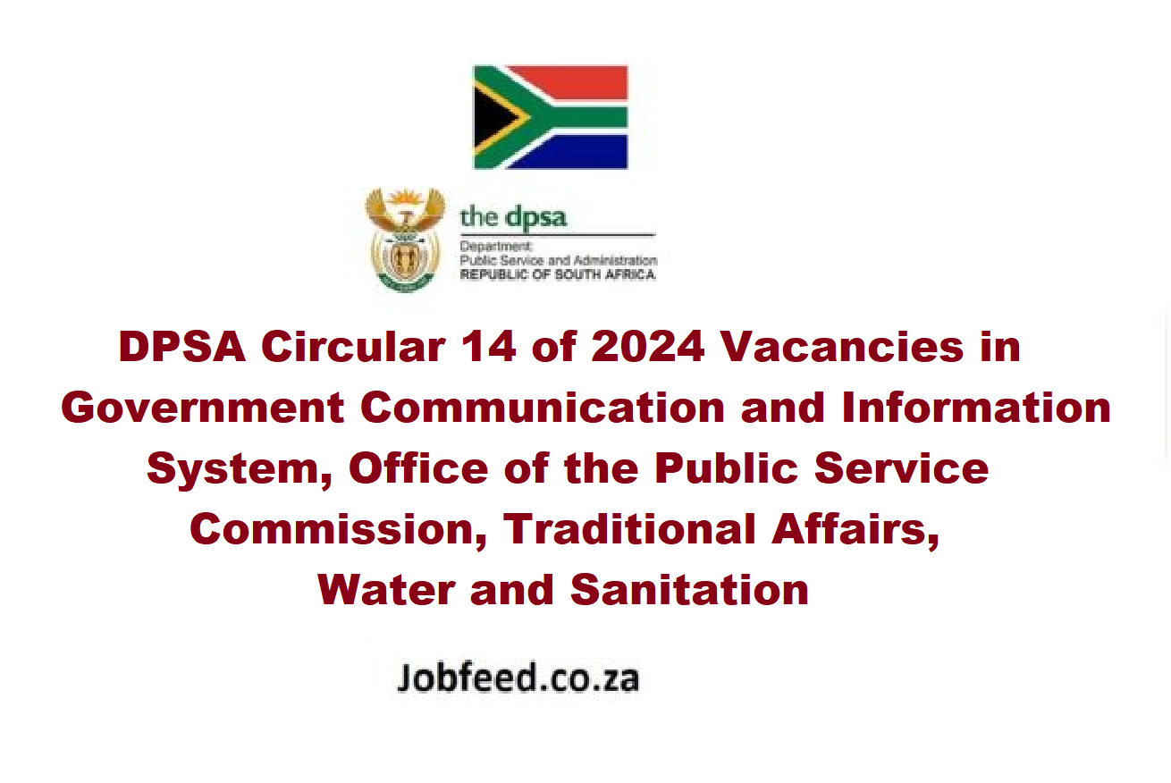 DPSA Circular 14 of 2024 Released on 26 April 2024 PDF Download