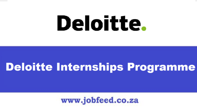 Deloitte Internships Programme