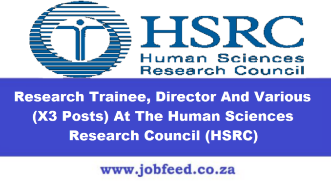 HSRC Vacancies