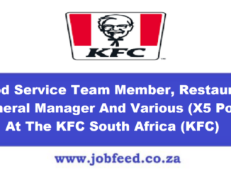 KFC Vacancies
