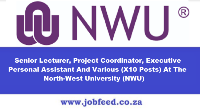 NWU Vacancies