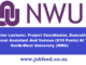 NWU Vacancies