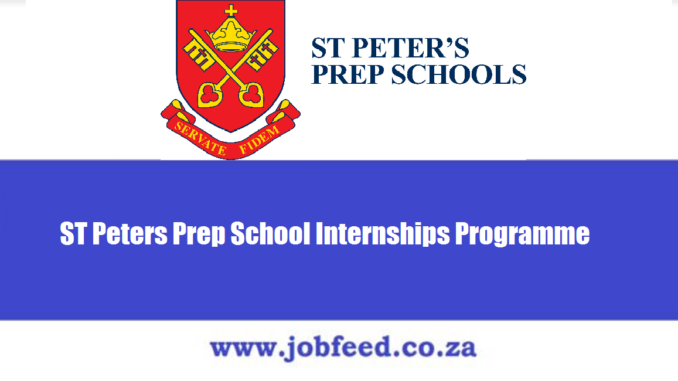 ST Peters Prep School Internships Programme