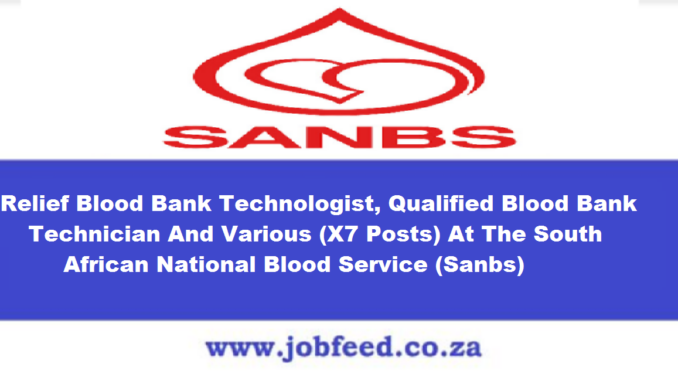 Sanbs Vacancies