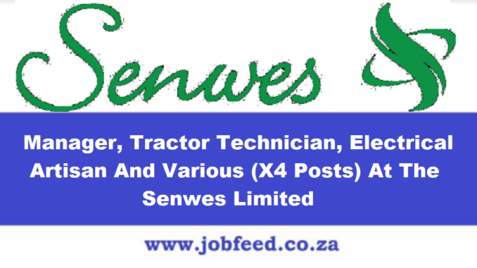 Senwes Limited Vacancies