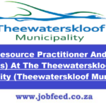 Theewaterskloof Municipality Vacancies
