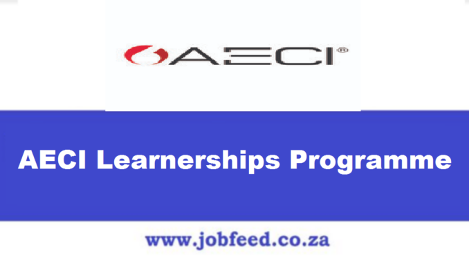AECI Learnerships Programme