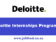 Deloitte Internships Programme