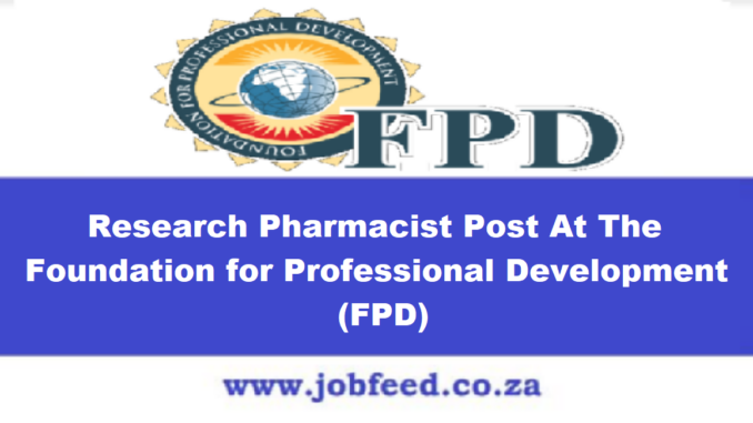FPD Vacancies