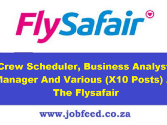 Flysafair Vacancies