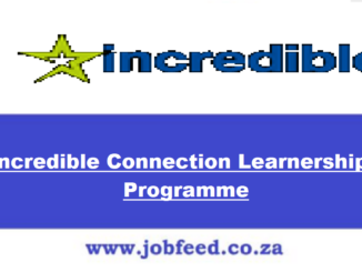 Incredible Connection Learnerships Programme
