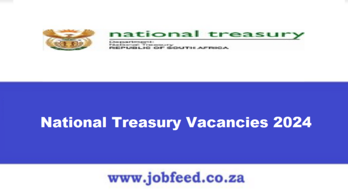 National Treasury Vacancies