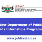 North West Department of Public Works and Roads Internships Programme