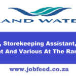 Rand Water Vacancies