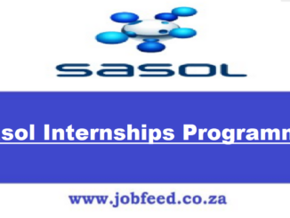 Sasol Internships Programme