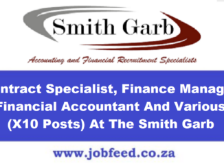 Smith Garb Vacancies