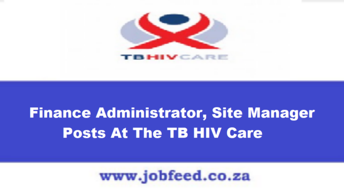 TB HIV Care Vacancies