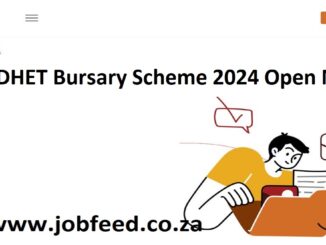 The DHET Bursary Scheme 2024 Open Now