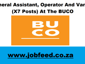 BUCO Vacancies