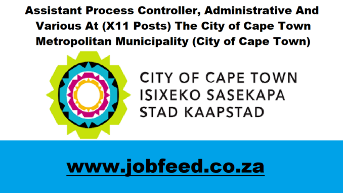 City of Cape Town Vacancies