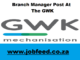 GWK Vacancies