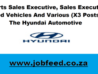 Hyundai Automotive Vacancies