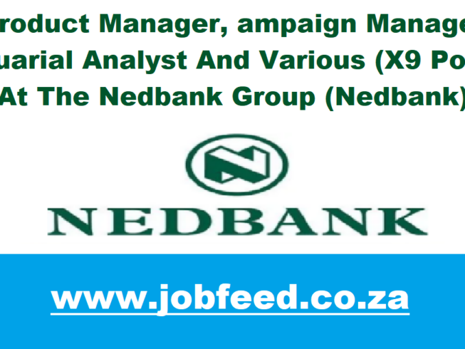 Standard Bank Vacancies 2024 X7 Posts www.standardbank.co.za