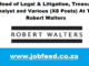 Robert Walters Vacancies