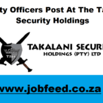Takalani Security Holdings Vacancies