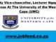 UWC Vacancies