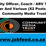 Community Media Trust Vacancies