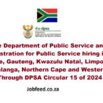 DPSA Circular 15 of 2024 Logo
