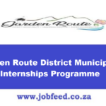 Garden Route District Municipality Internships Programme
