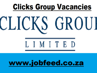 Clicks Group Vacancies