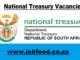 National Treasury Vacancies