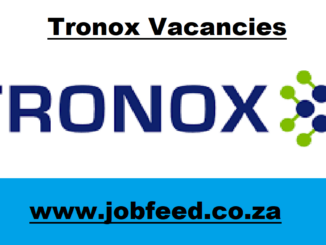 Tronox Vacancies