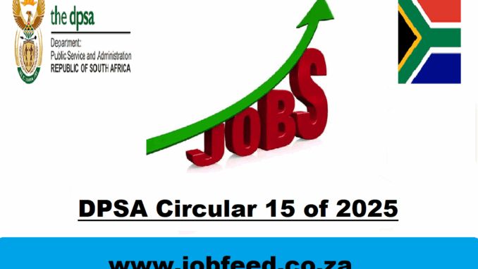 DPSA Circular 15 of 2025 DPSA Circular 15 of 2025
