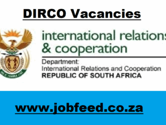 DIRCO Vacancies