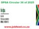 DPSA Circular 36 of 20259