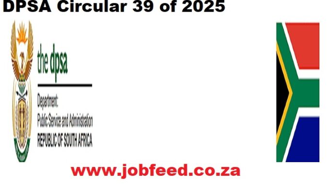 DPSA Circular 39 of 20258 DPSA Circular 39 of 20258